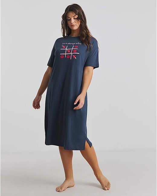 Simply Be Blue Value 2 Pack Nighties
