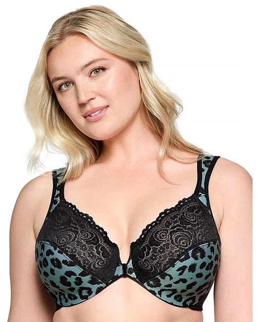 Glamorise Black 1245 Wonder Wire Bra