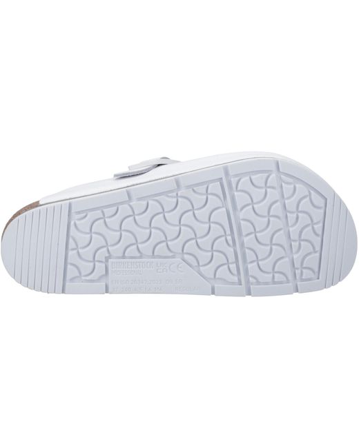Birkenstock White Boston Pro Mule