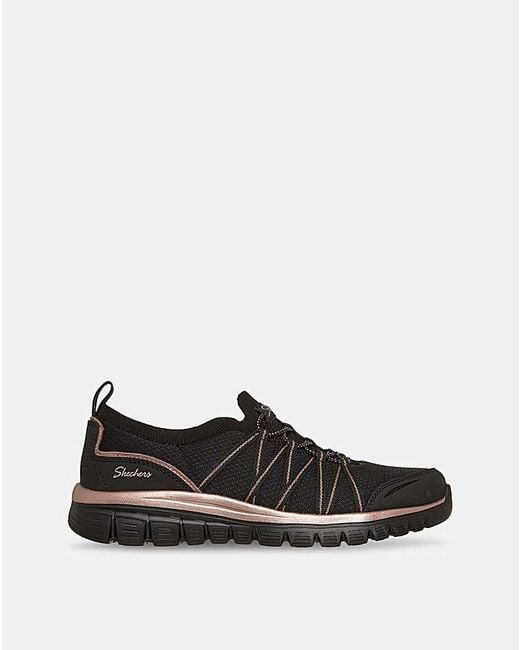 Skechers White Graceful D Fit
