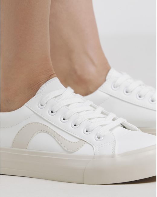 Simply Be Blue Retro Runner Trainer