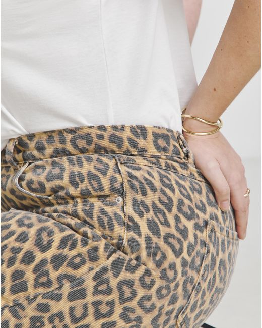 Simply Be Natural Barrel Leg Jeans