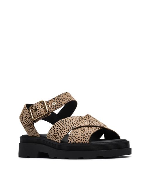 Clarks White Orinoco Sandal D Fit