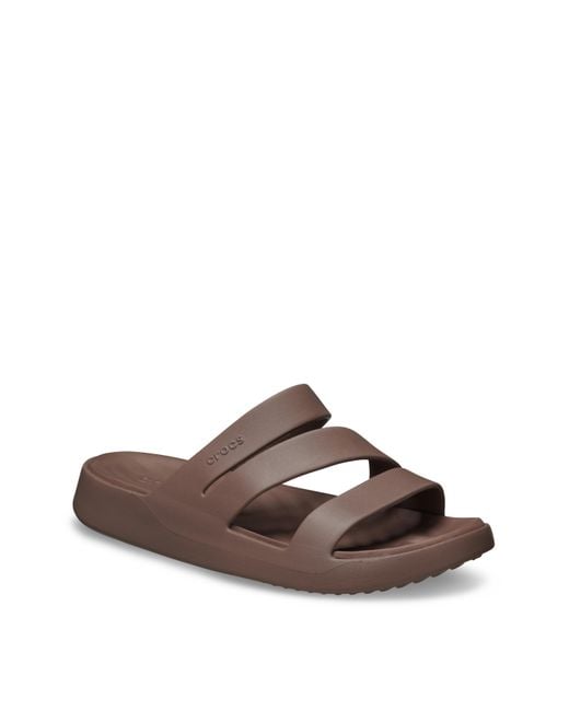 CROCSTM Brown Getaway Strappy