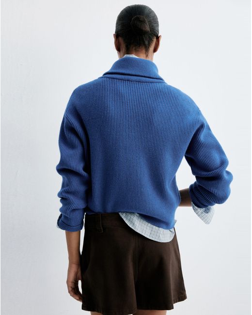 Mango Blue Sweater Rizon