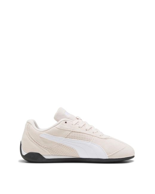 PUMA White Replicatch Suede Trainers