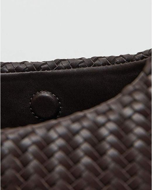 Mango Black Medium Shoulder Bag