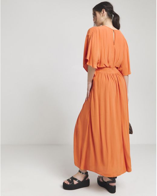 Joanna Hope Orange Maxi Dress