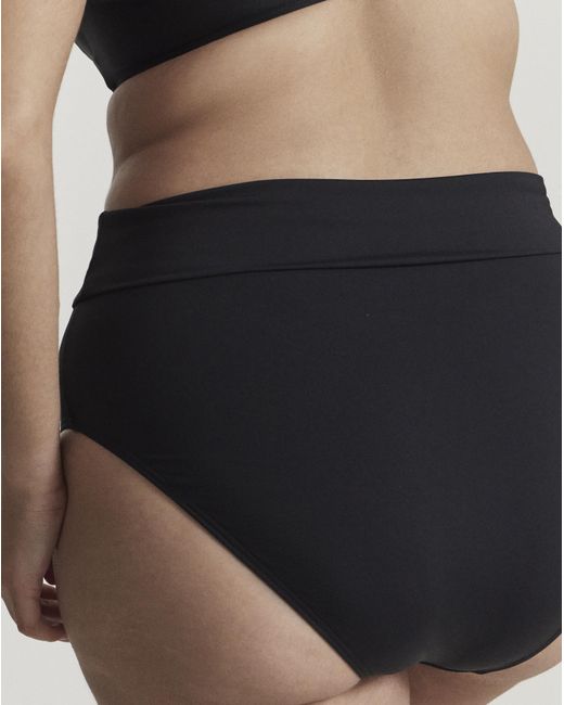 MAGISCULPT Black Foldover Bikini Bottoms