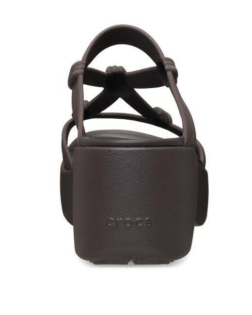 CROCSTM Brown Brooklyn Knot Sky Sandal
