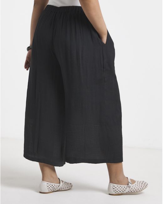 Simply Be White Palazzo Culotte