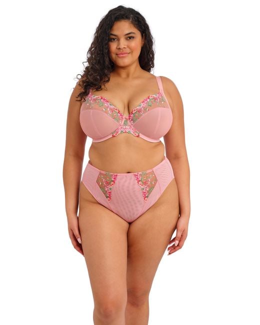 Elomi Pink Aerith Wired Plunge Bra