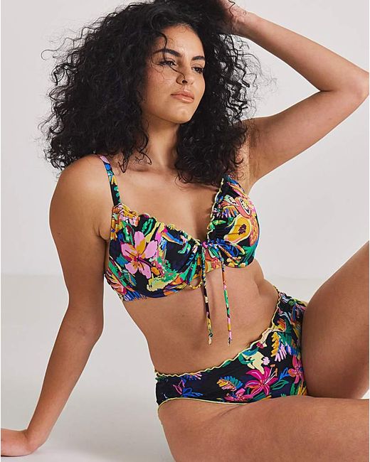 Simply Be Multicolor Underwired Bikini Top