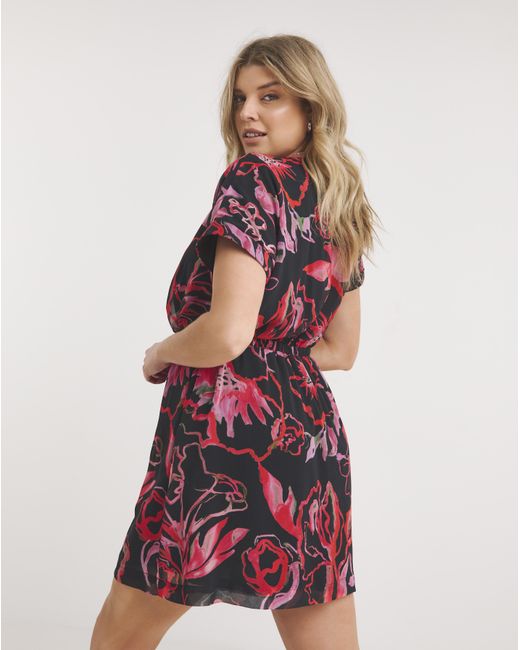 Religion Red Mini Dress