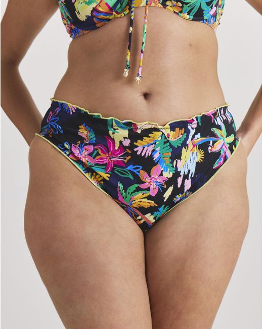 Simply Be Multicolor Edge Detail Bikini Brief