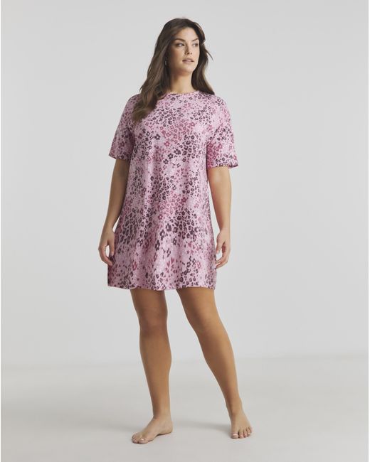 Pretty Secrets Pink Simply Be Value T Shirt Nightie