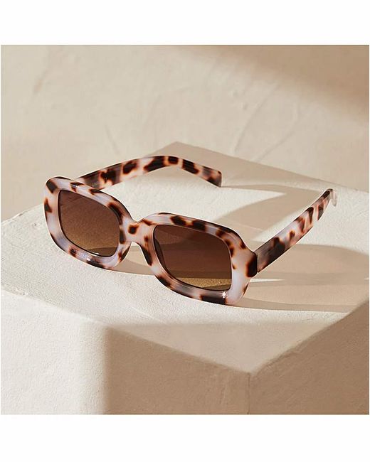 Simply Be Natural Tortoiseshell Squared Sunglasses
