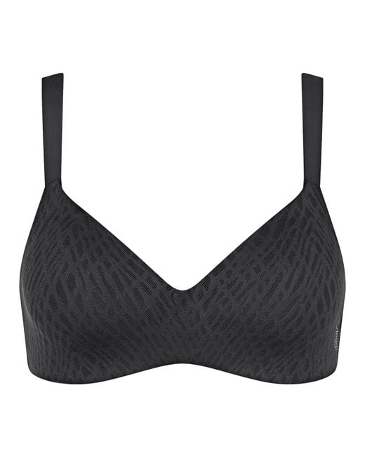 Sloggi Black Zero Feel Bliss The Up Tshirt Bra