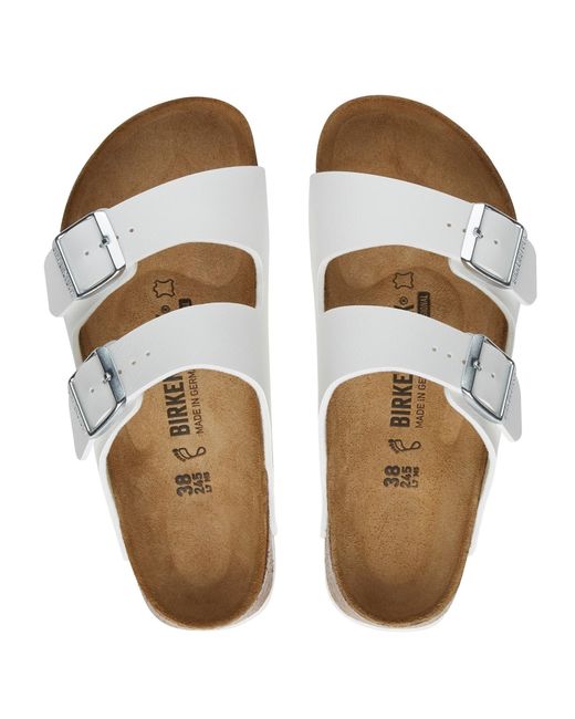 Birkenstock White Arizona Sandal