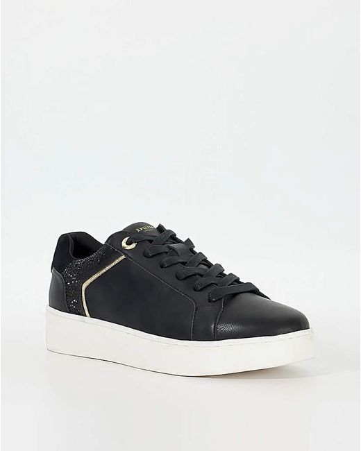 Dune White Platform Trainers D Fit