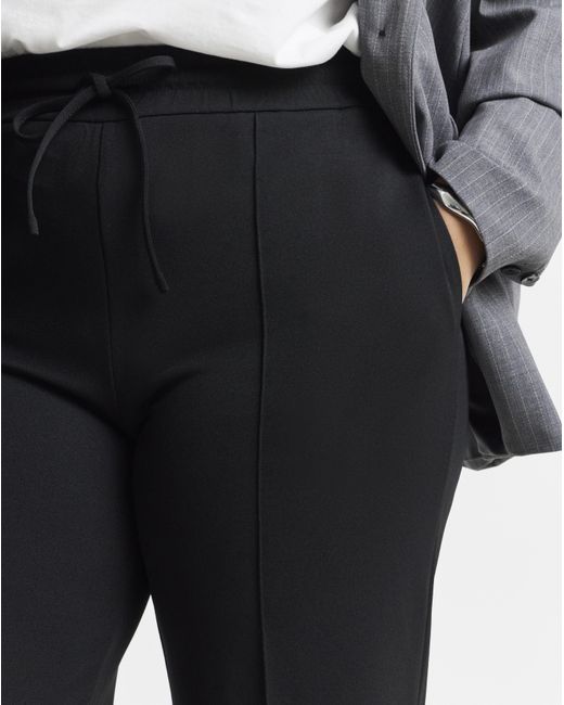 Vila Blue Clua High Waisted Wide Trouser