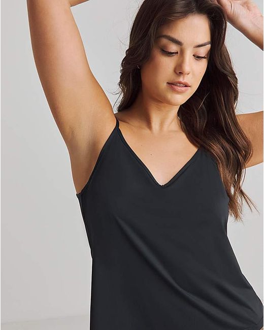 Pretty Secrets Black 2 Pack Vests