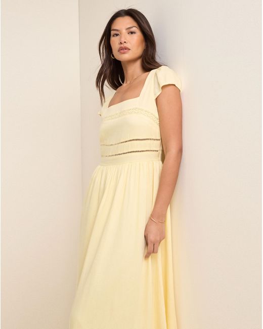 Nobody's Child Natural Jessy Midi Dress