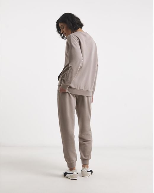 PUMA Pink Sweat And Jogger Set