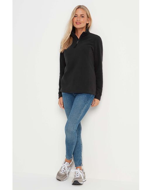 TOG24 Black Tog24 Revive Fleece Zip Neck