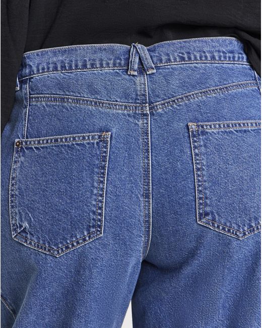Simply Be Blue Authentic Tapered Leg Jeans