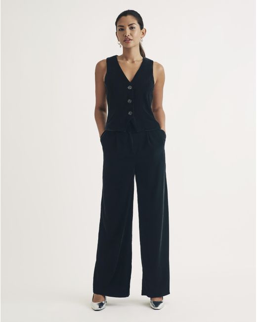 Nobody's Child Blue Wider Leg Trouser