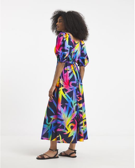 Twisted Wunder White Midaxi Crepe Dress