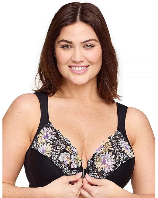 Glamorise Blue 1245 Wonder Wire Bra