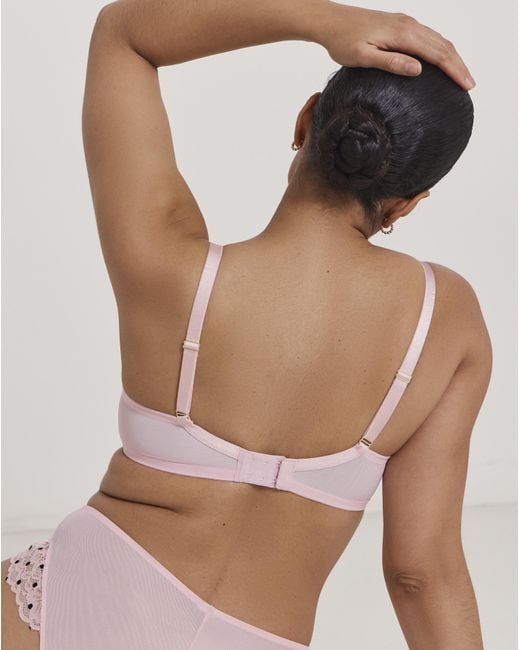Ann Summers Brown Sexy Lace Plunge Bra