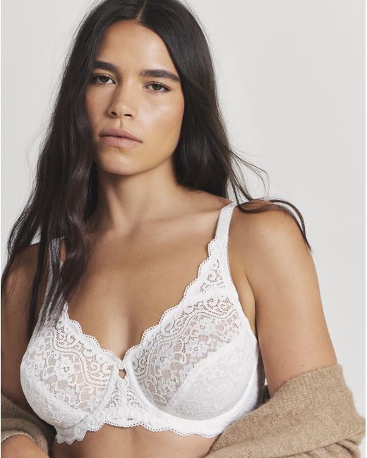 Triumph White Amourette Full Cup Bra