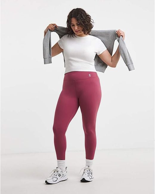 Gym King Red 365 Leggings