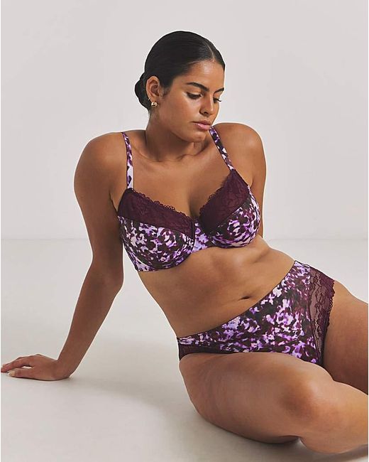 Pretty Secrets Purple 2 Pack Adrianne Midi Knickers