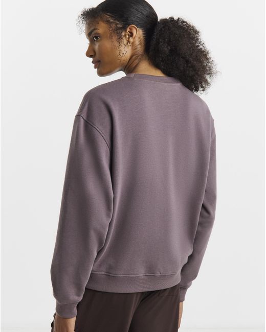 Sweaty Betty Purple Revive Crew Neck Sweatshirt