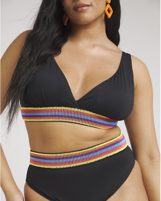Simply Be Black Bikini Set