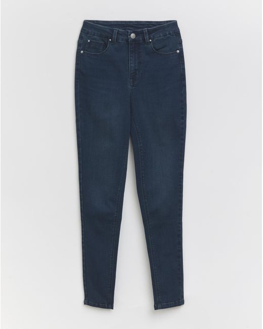Simply Be Blue Stretch Denim Skinny Jeans