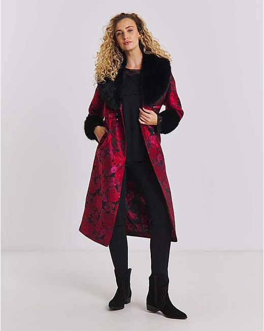 Joe Browns Red Dramatically Different Coat