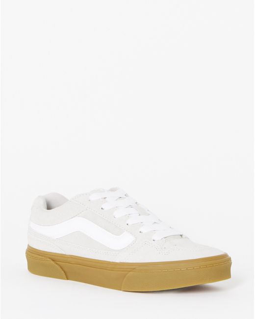 Vans White Caldrone Trainers