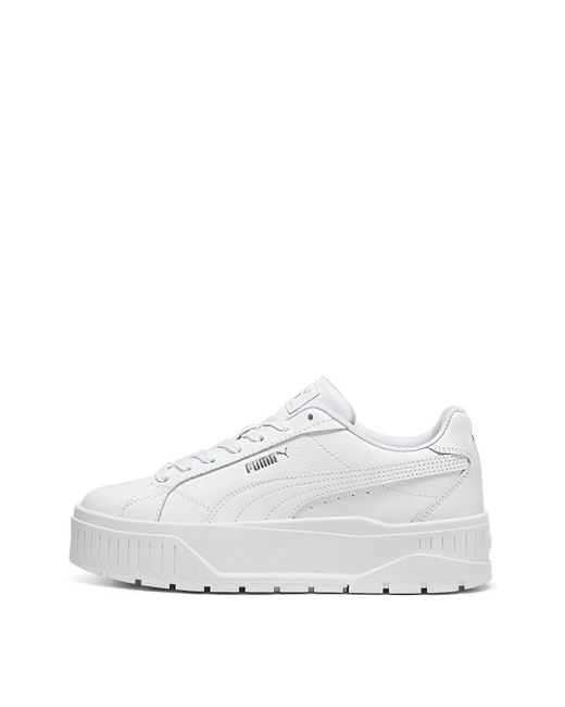 PUMA White Karmen Ii Trainers