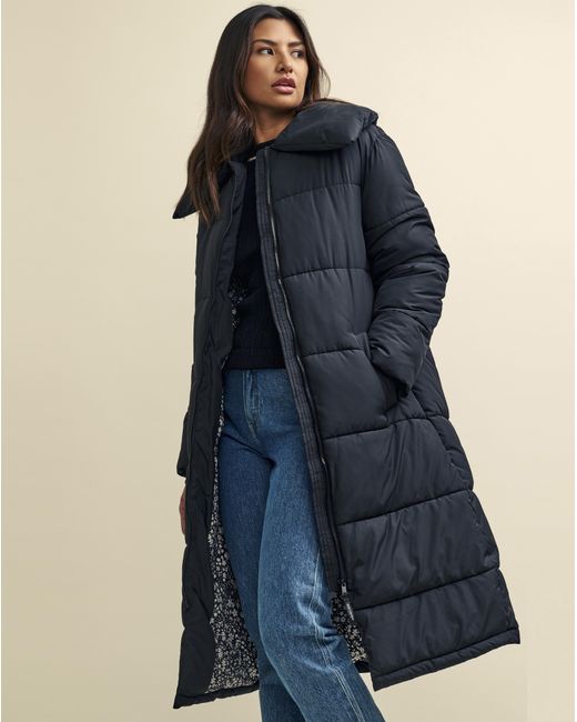 Nobody's Child Blue Miranda Puffer Coat