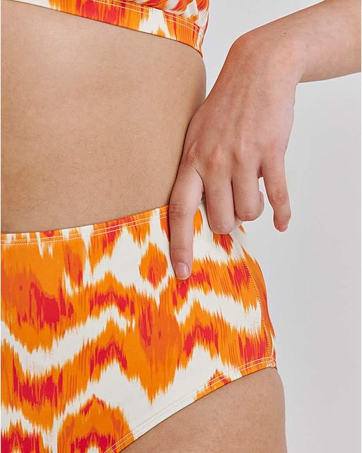 JD Williams Orange Value 2 Pack Bikini Briefs