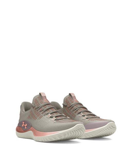 Under Armour White Flow Dynamic Trainers
