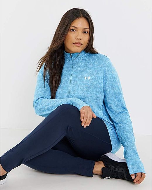 Under Armour Blue 1/2 Zip Top