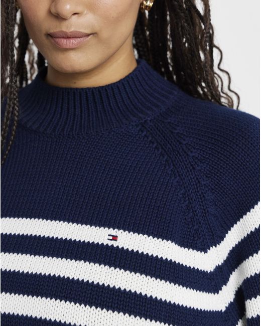 Tommy Hilfiger Blue Tommy Hiilfiger Long Sleeve Sweater