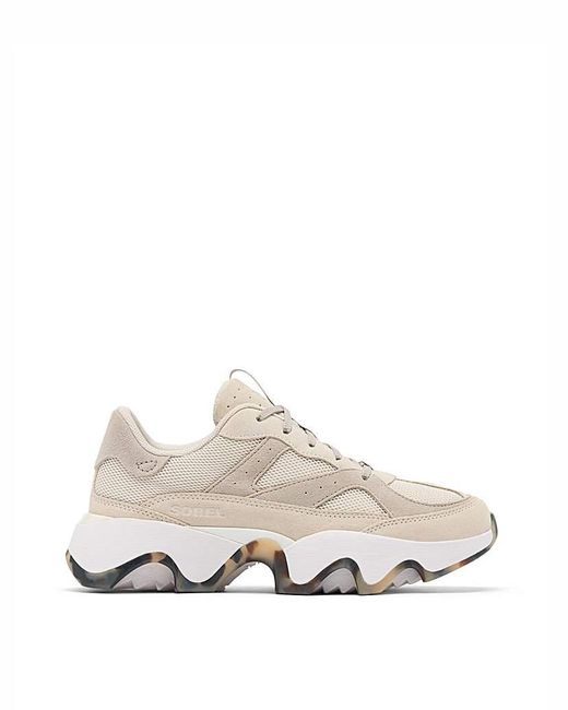 Sorel White Kinetic Array Trainers