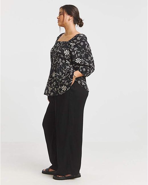 Simply Be Black Blouse